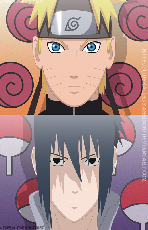 Naruto y Sasuke