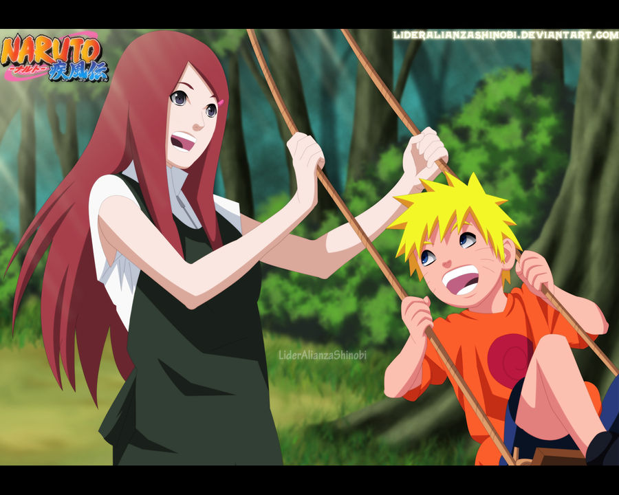 Kushina and Naruto