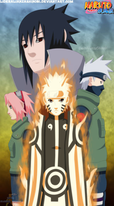 Team 7: Naruto Sasuke Sakura Kakashi by ...