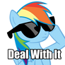 Deal with it...Rainbow style.