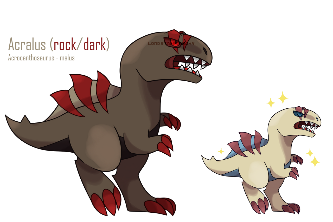 Dinosaur pokemon deals