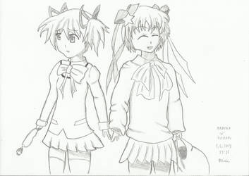Madoka and Komari-chan [Cannot be unseen]