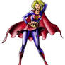 supergirl pintura digital