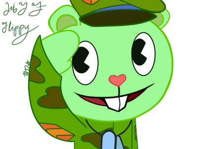 HTF Fanart-Flippy digital art by CrystiliaLance on DeviantArt