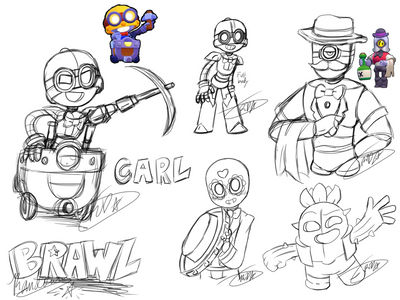 Brawl Custom Deviantart BS Fanart- Brawl Sketches(read desc.) by CrystiliaLance on DeviantArt