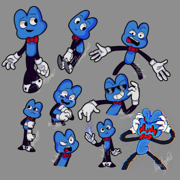 Bfbs Ragdoll Bfb Fanart-Four Doodles(read desc.) by CrystiliaLance on DeviantArt