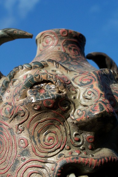 'penland face jug' -detail 2