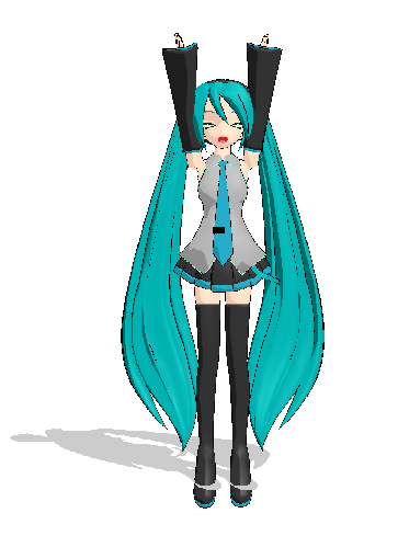 falling miku