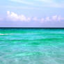 Water of Cancun Background