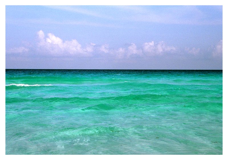 The water of cancun