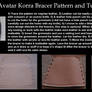 Avatar Korra Bracer Pattern and Tutorial