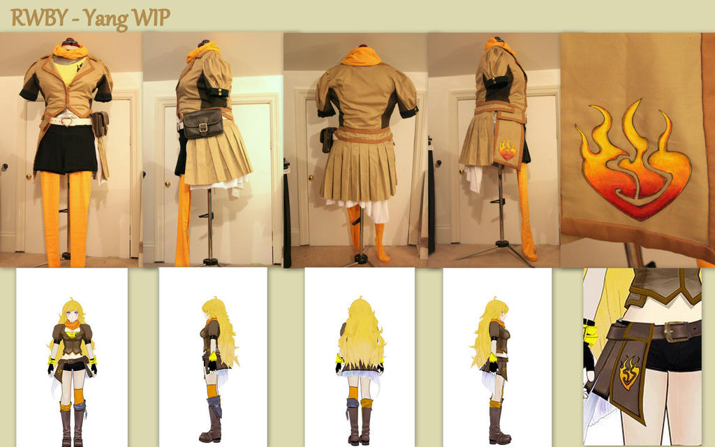 Yang Rwby Custom RWBY: Yang WIP by ScissorWizardCosplay on DeviantArt