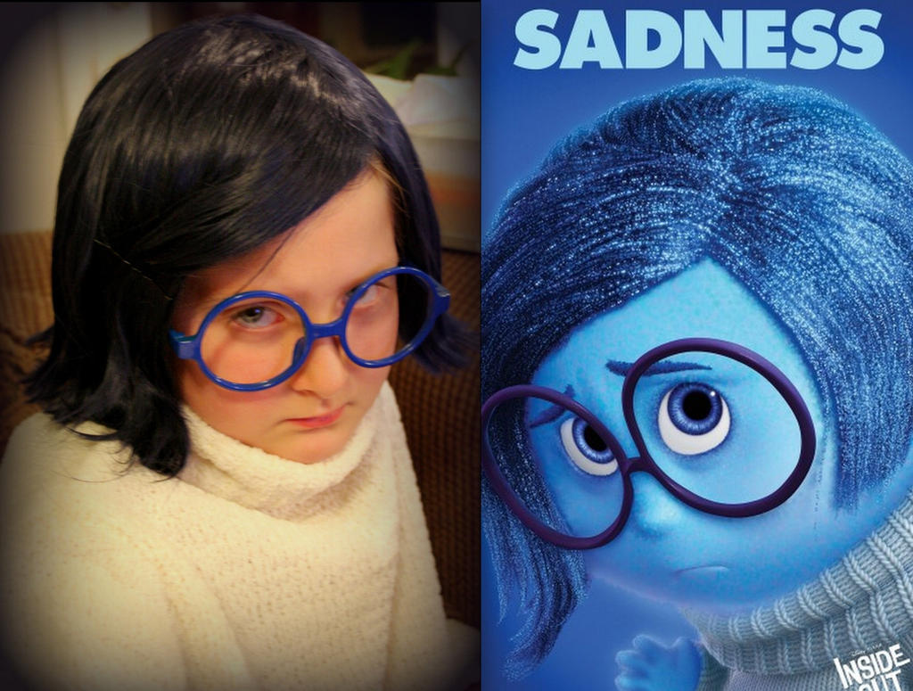 Sadness Cosplay from Pixar's 'Inside Out'