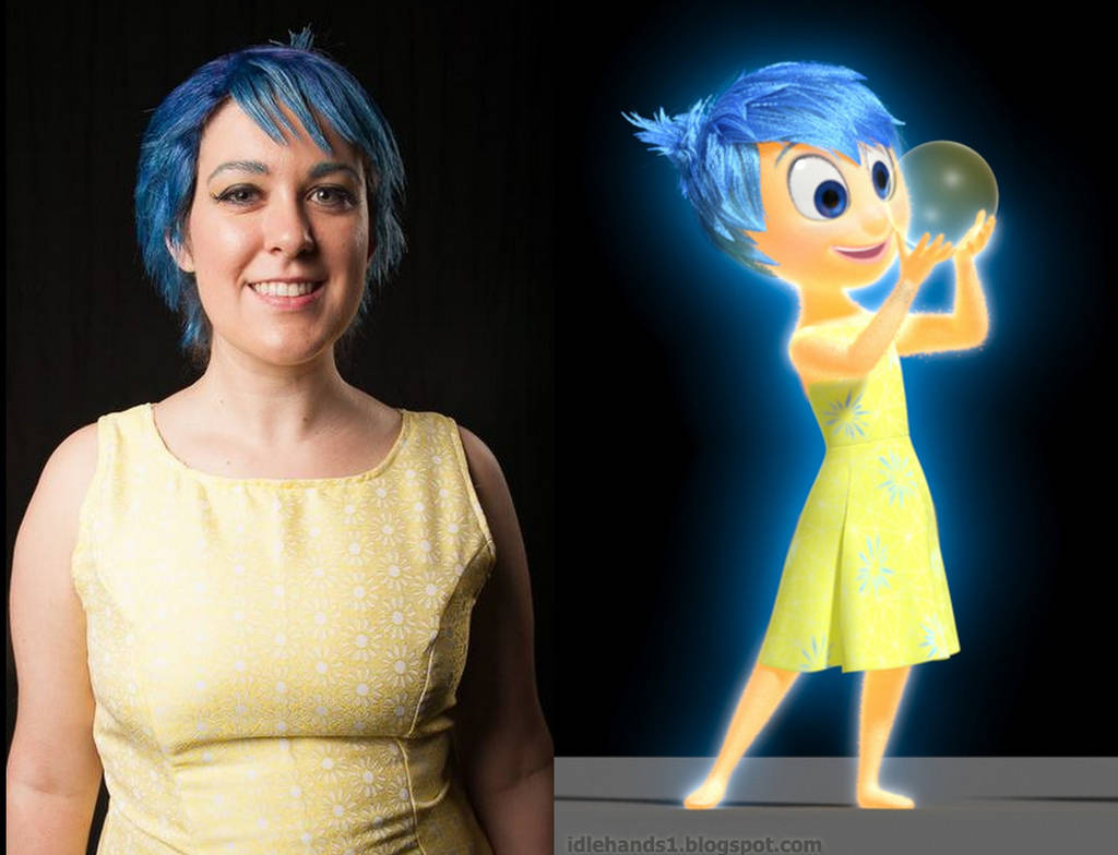 Joy from Pixar's 'Inside Out' by ScissorWizardCosplay