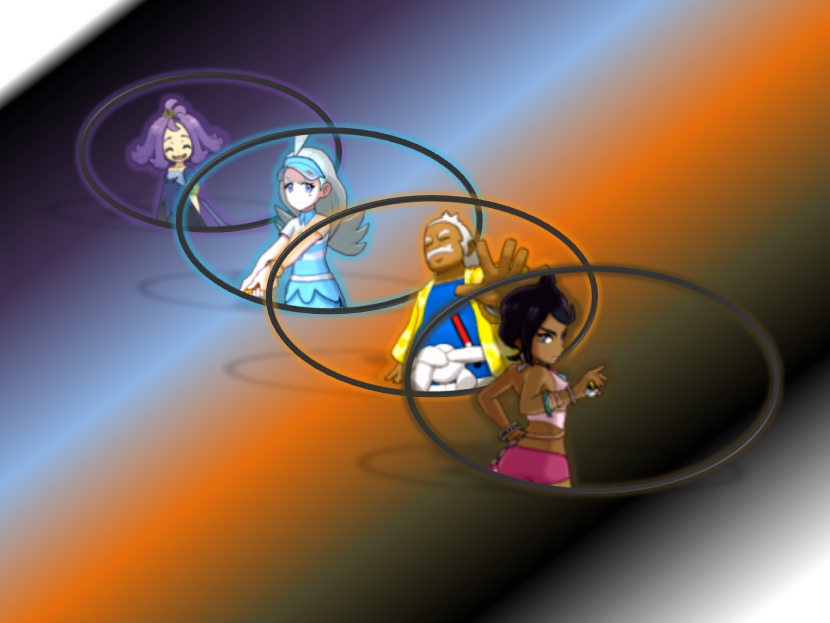 Pokemon Sun and Moon Elite Four Wallpaper by MakhailRasputin on DeviantArt Pokemon Sun and Moon Elite Four Wallpaper by MakhailRasputin on DeviantArt