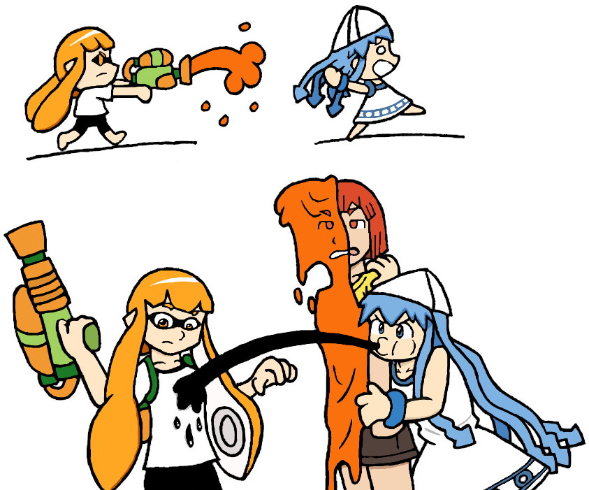 Splatoon and Ika Musume *finished*