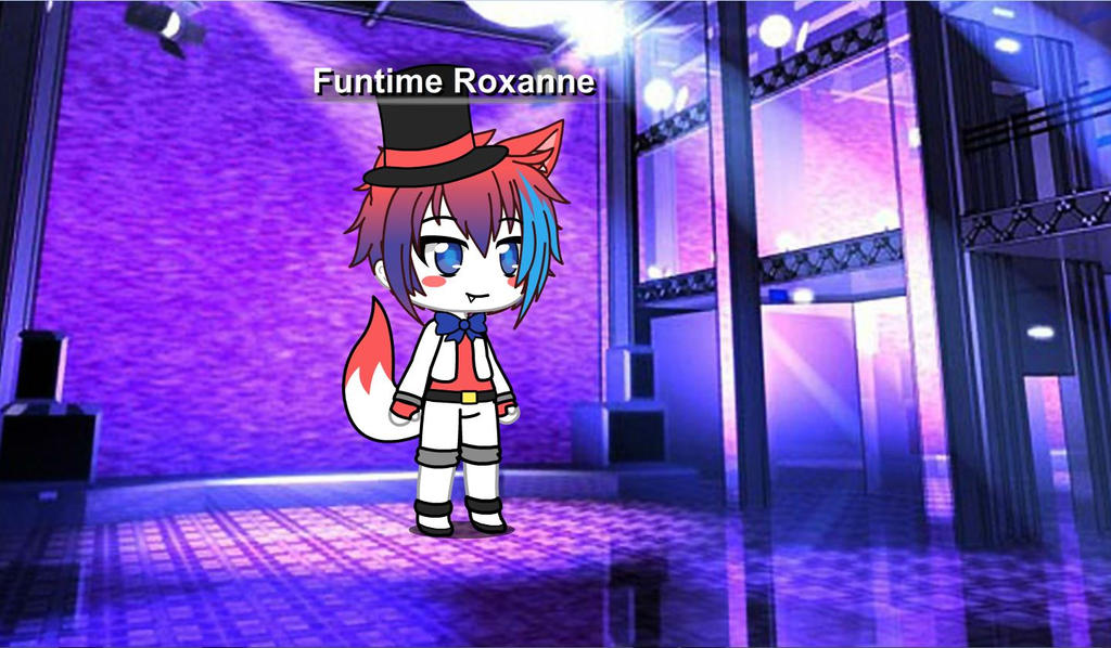 Funtime Roxanne in Gachaverse by ShayminTheCuteFox on DeviantArt