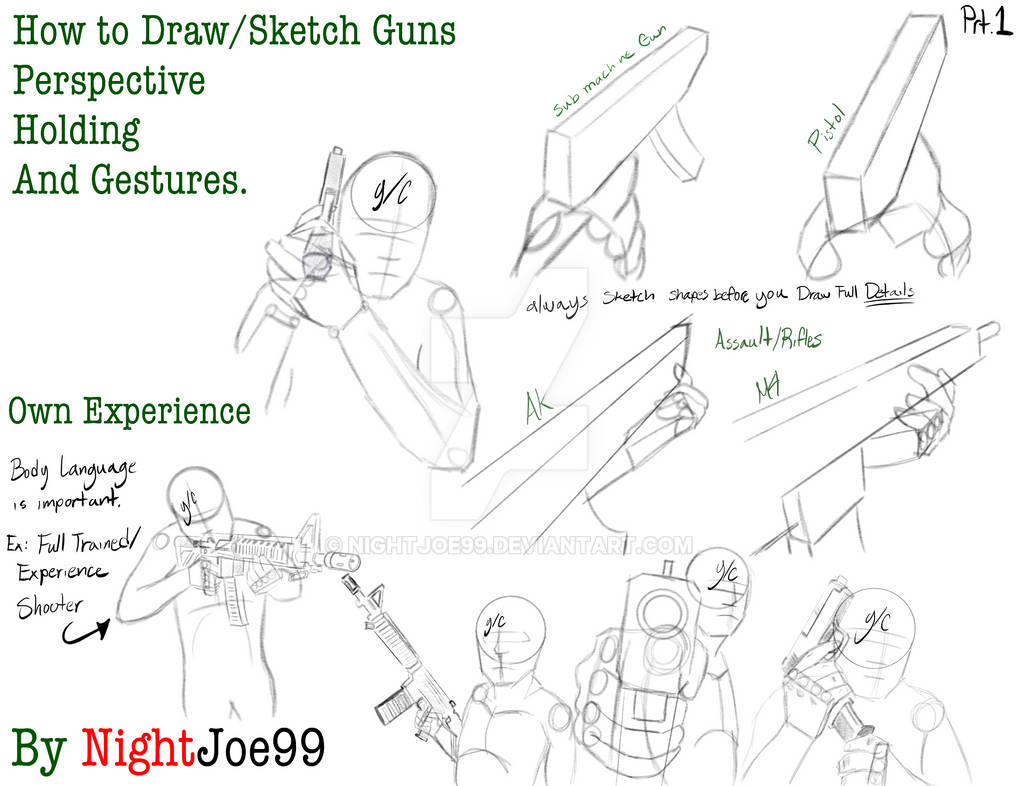 Gun Drawings Python Drawing Guns by NightJoe99 on DeviantArt
