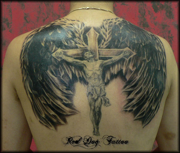 Jesus Back tattoo