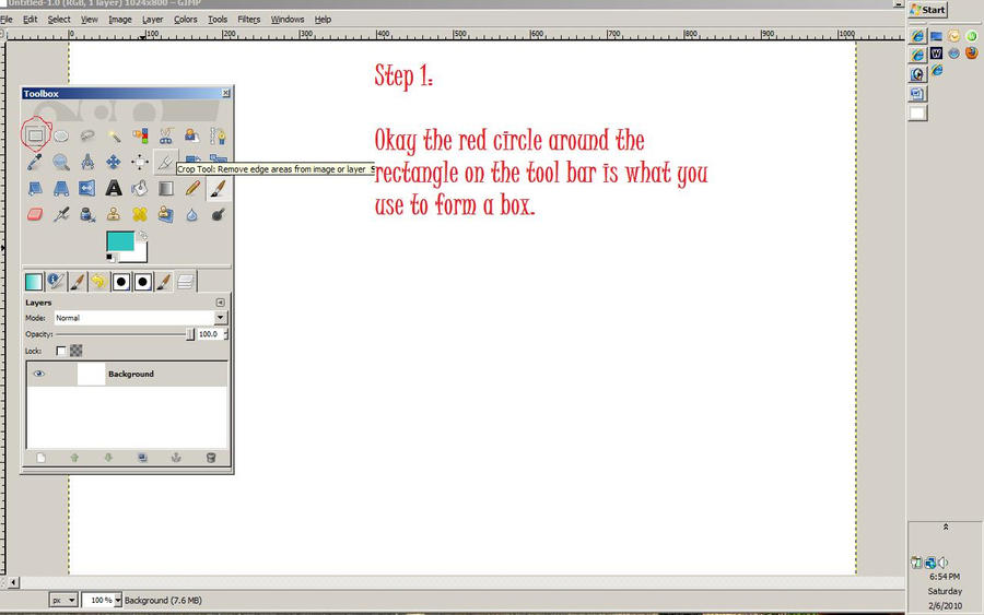 Gimp Tutorial Step 1 by freshstart2 on DeviantArt