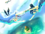 Pokecino: Sky Diver by herakushi