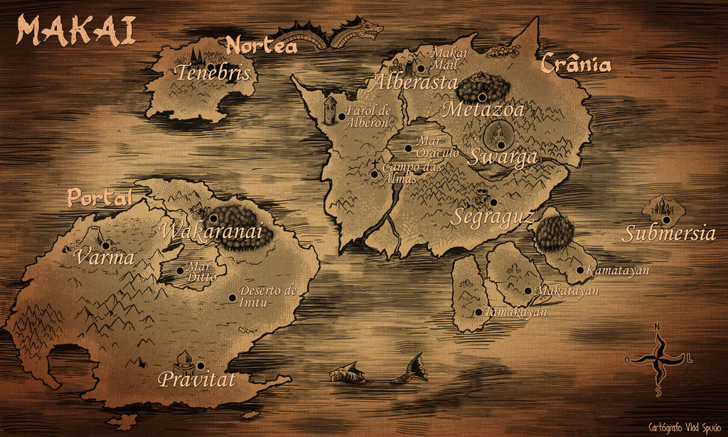 Makai World Map by jaysonsantosartwork on DeviantArt