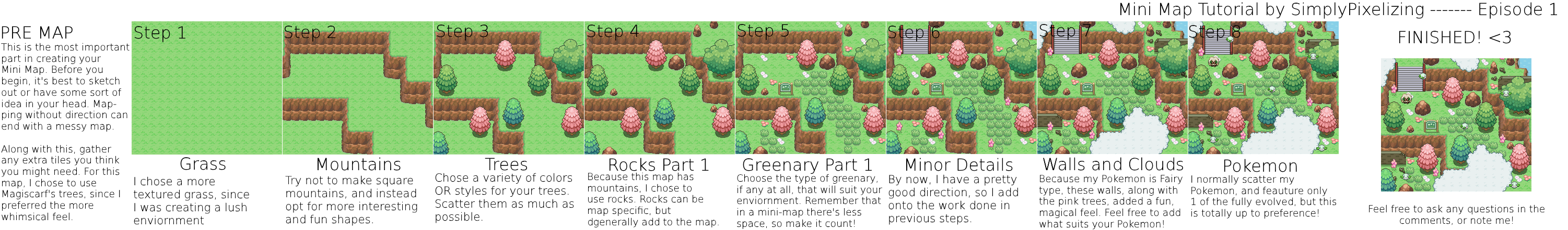 Pokemon Mini Map Mini-Map Tutorial by SimplyPixelizing by SimplyPixelizing on DeviantArt