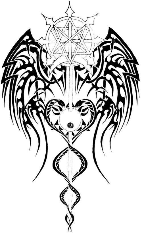 back tattoo design by thecrimsonseas on DeviantArt