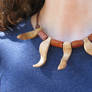 Tribal Claw Wooden Necklace