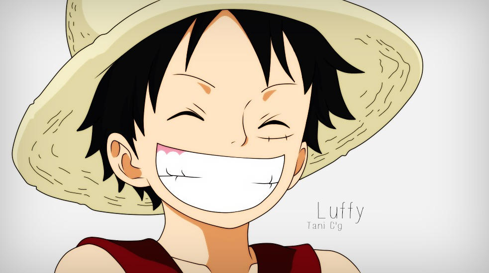 Monkey D Luffy Laughing face by CreativeDyslexic on DeviantArt