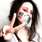 Holly - NOH8 by bedtimestorys