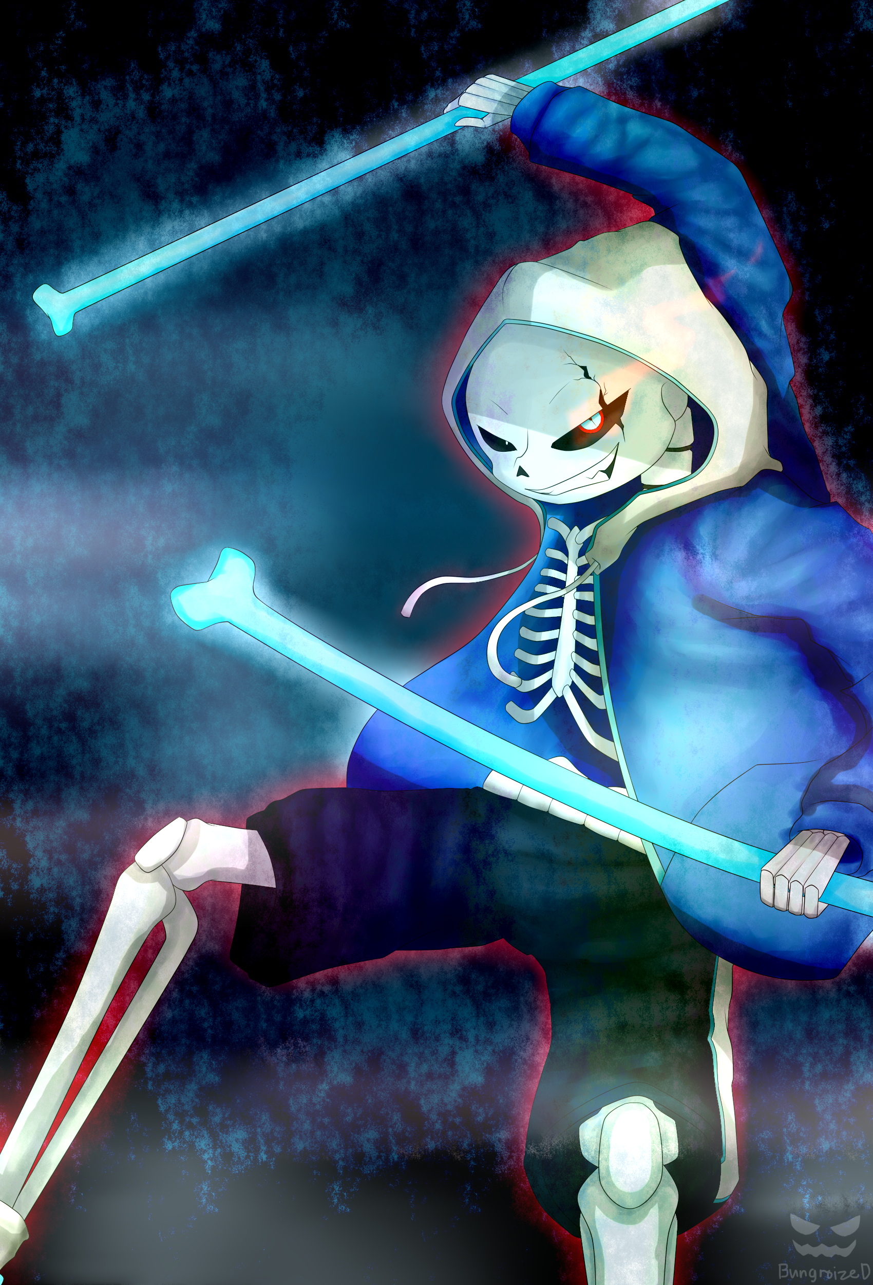 Dusttale Sans by Crudaka on DeviantArt