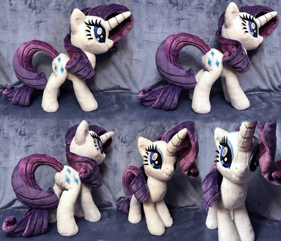 Rarity Plush .: SOLD :. by AlicornParty