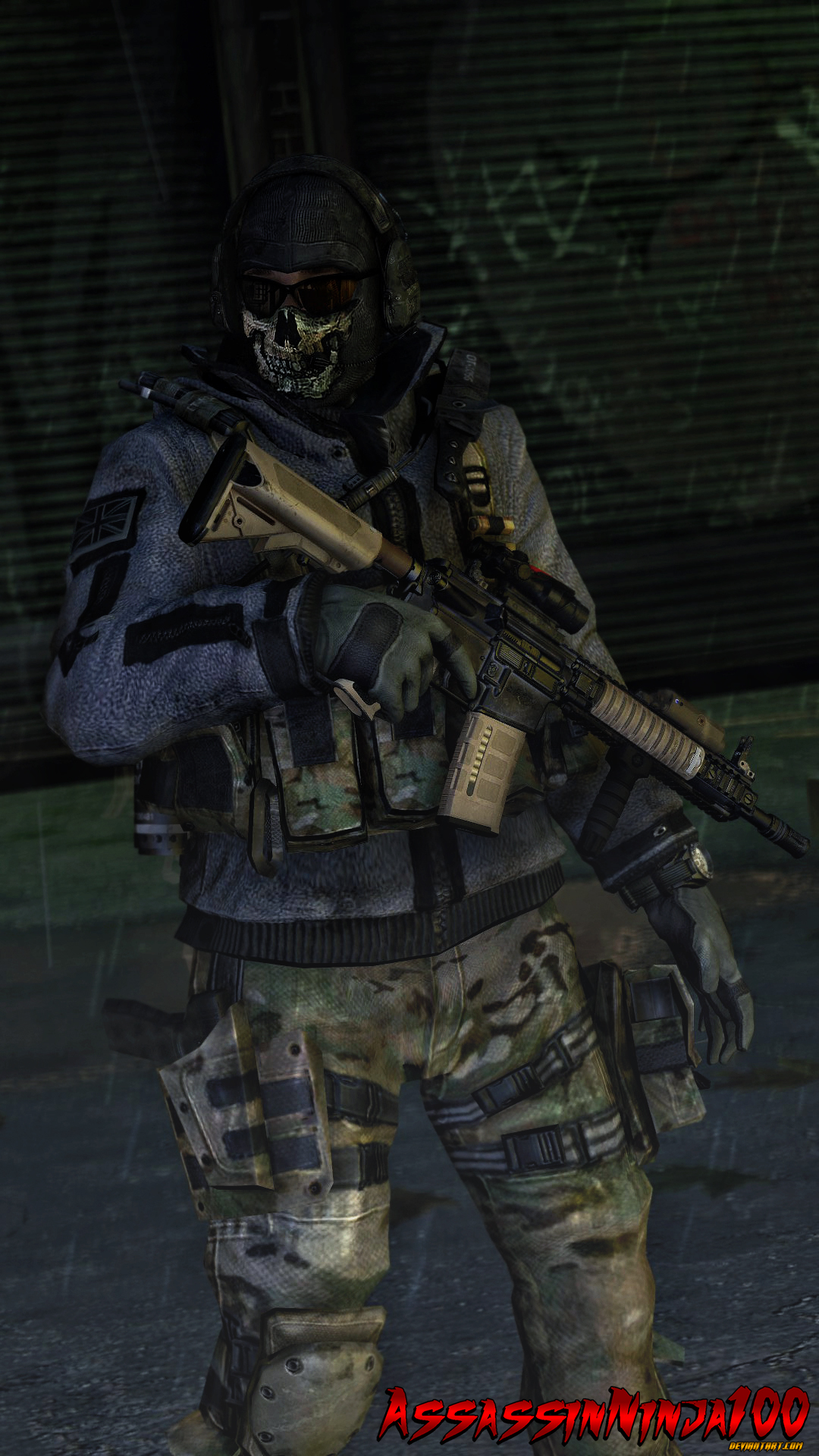 COD MW 2 Simon Ghost Riley DAZ G8M by DazWraps on DeviantArt