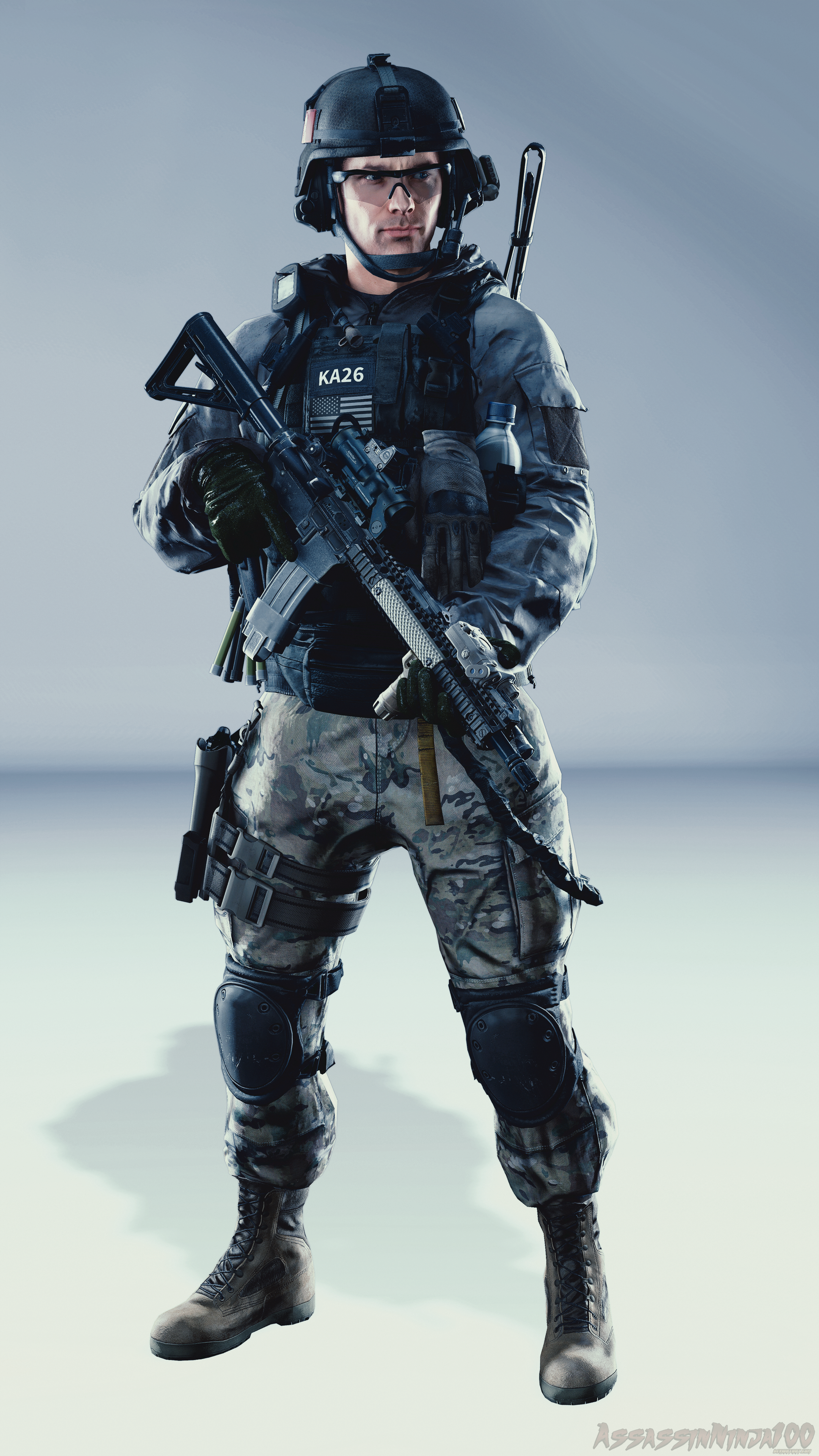 Commission Bootless Rangers (Commission) US Army Ranger - Alt by AssassinNinja100 on DeviantArt