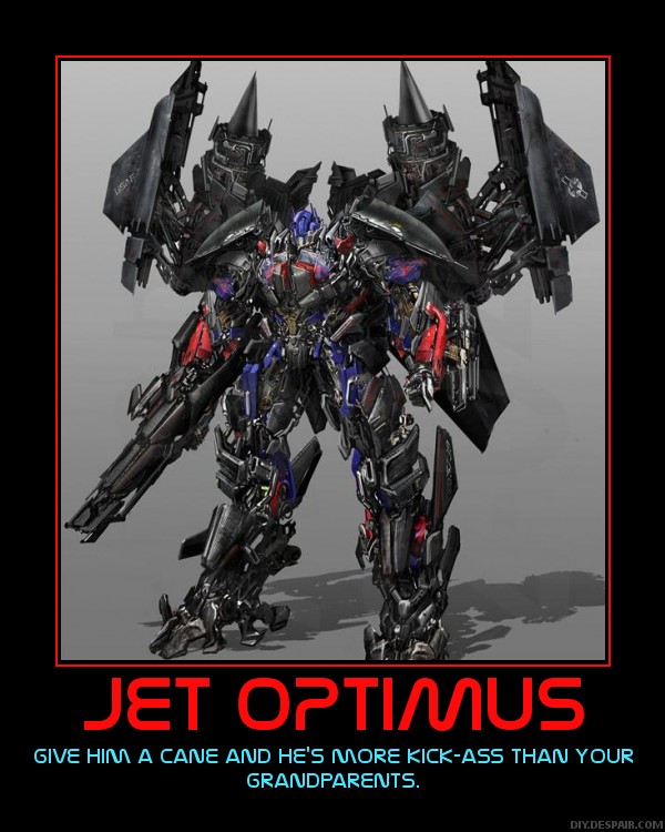 Jet Optimus motivator