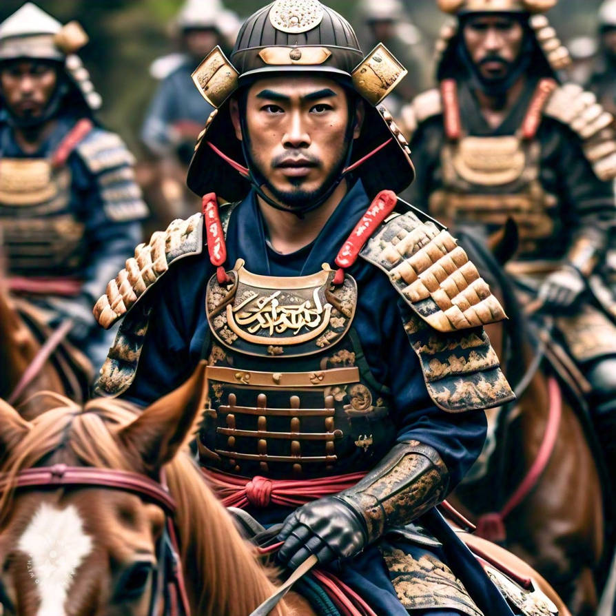 Samurast Muslim Japanese Samurais on Horseback (2) by Urdjuma on DeviantArt