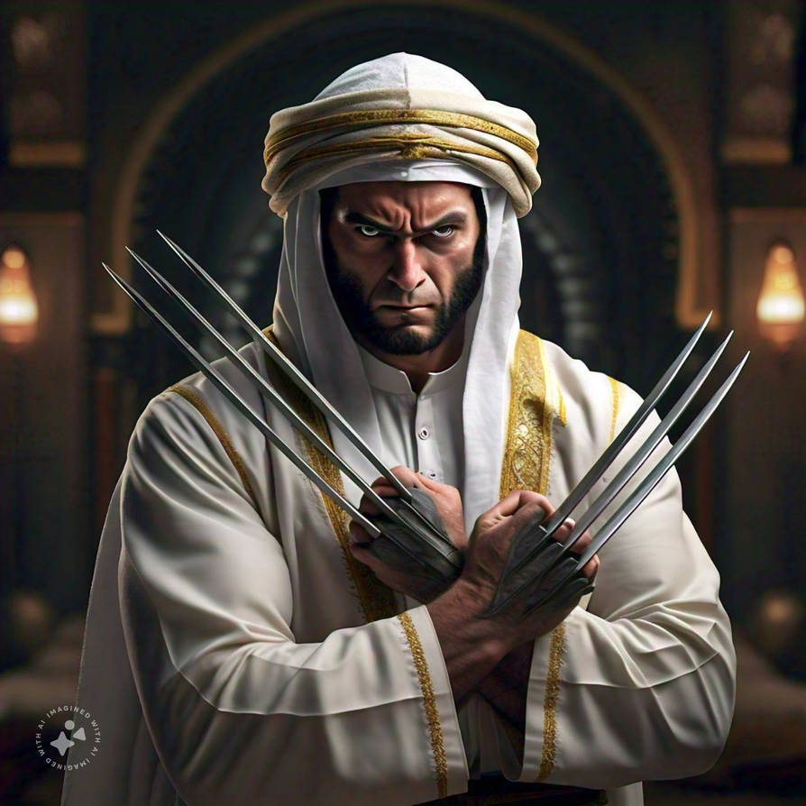 If Wolverine was an Arab Muslim by Urdjuma on DeviantArt