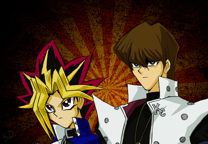 Kaiba and Yami Yugi