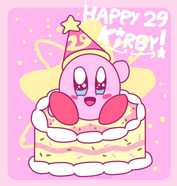 Kirby: Happy 29 Anniversary Kirby!
