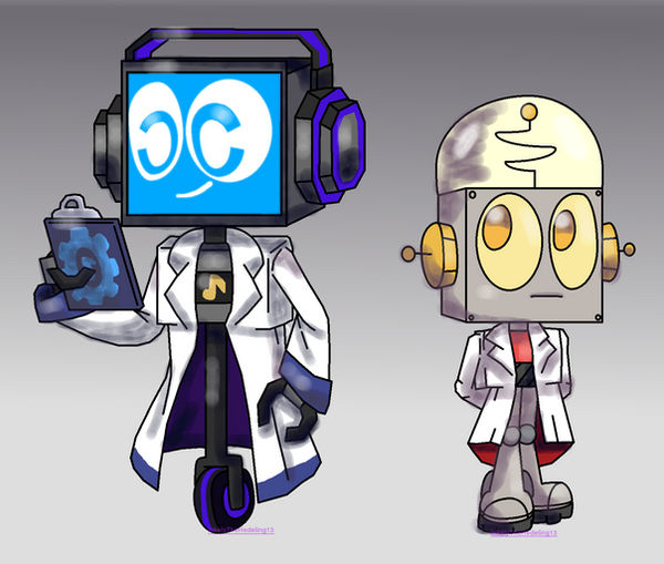 FmXRj: Lab Bots (Fandroid and Robot Jones)