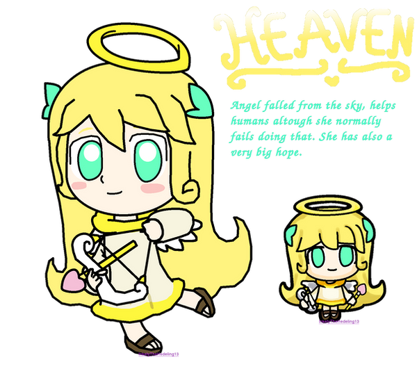 Ww: Heaven the Angel WarioWare Oc (Read Desc)