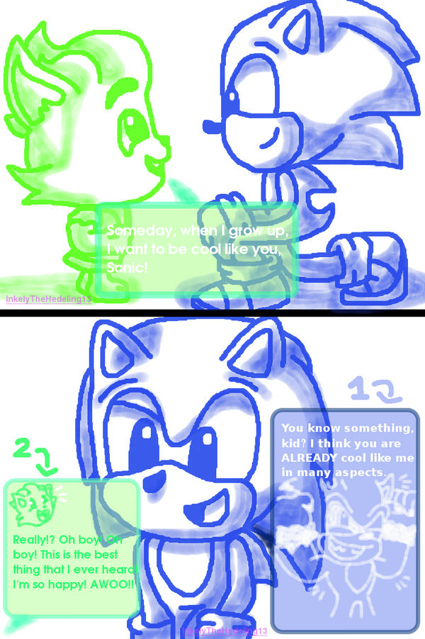 SthXSm: A Fast Fan of a Fast Hero (Lobo and Sonic)