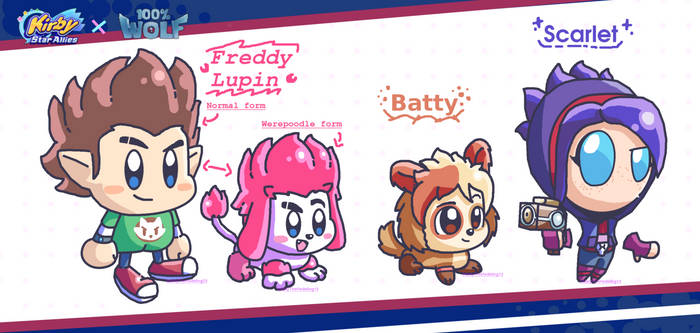 KirbyX100%Wolf: 100% Wolf but in the Kirby Series