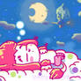 KirbyX100%Wolf: Freddy Lupin Kirby Anniversary Art