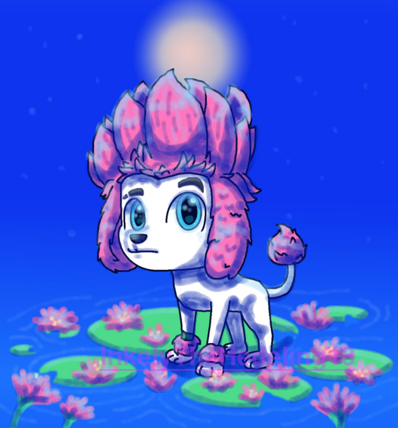 100%Wolf: A single Pink Lotus ... (Freddy Lupin)