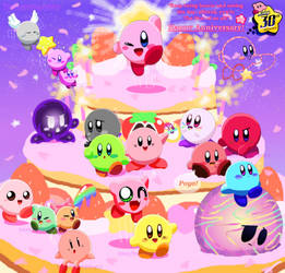 Kirby: Happy 30th Anniversary Kirby!