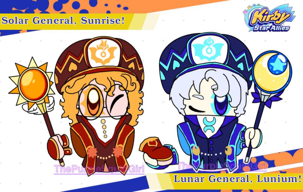 Kirby: Jambastion Mages OCs: Sunrise and Lunium