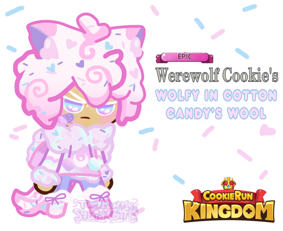 Cr: Werewolf Cookie's Wolfy in Cotton Candy's Wool