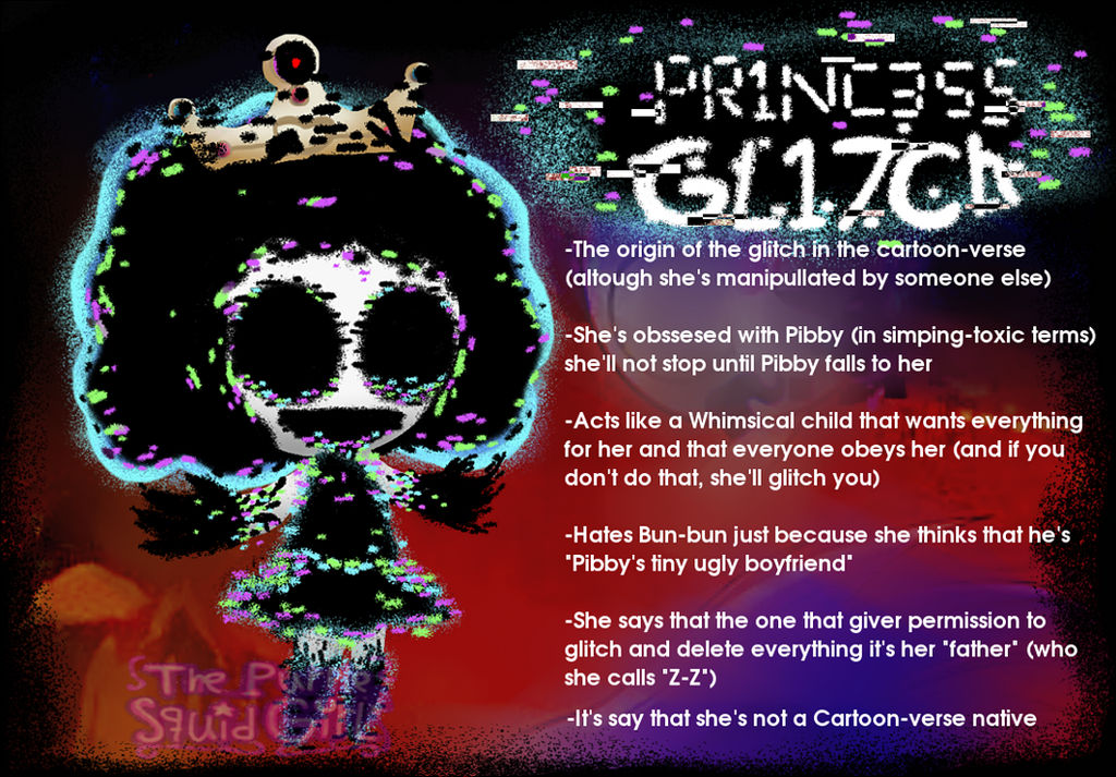 LwP: Princess Glitch Pibby OC Reference- Read Desc